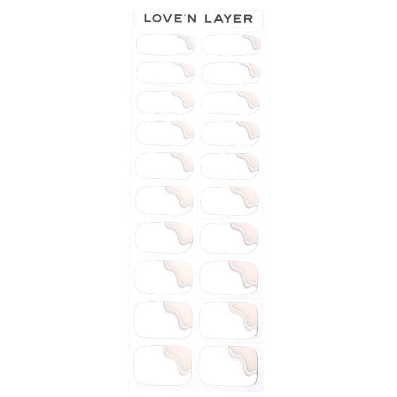 LoveNLayer - French Swirl White von LoveNLayer