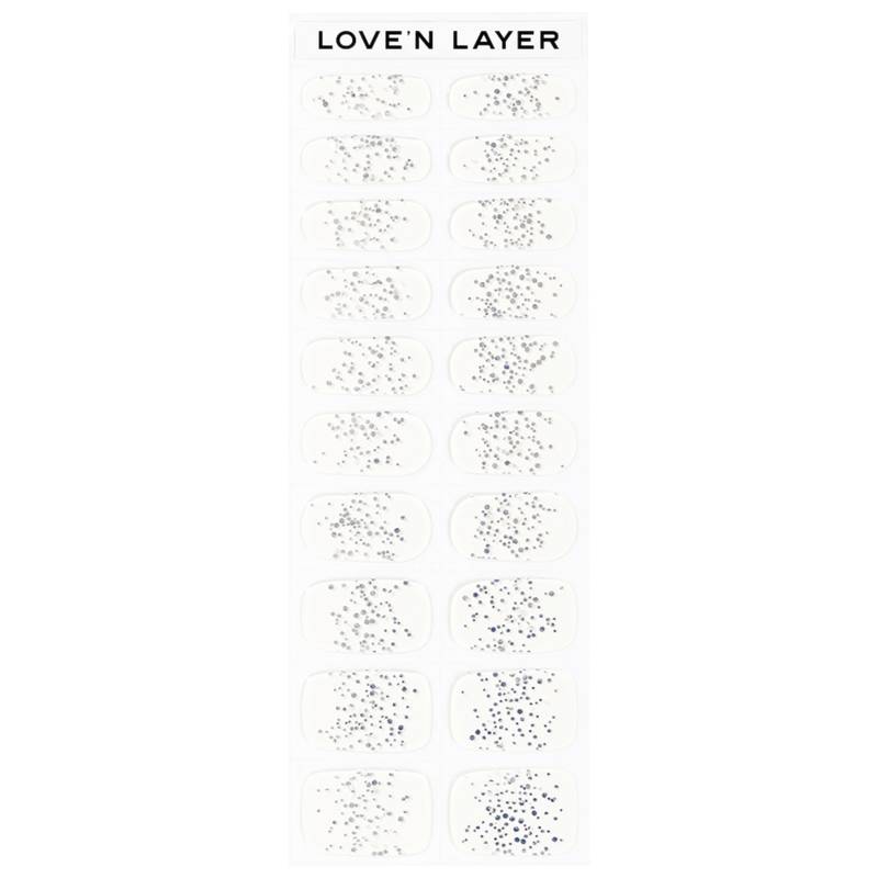 LoveNLayer - Funky Sparkle Silver von LoveNLayer