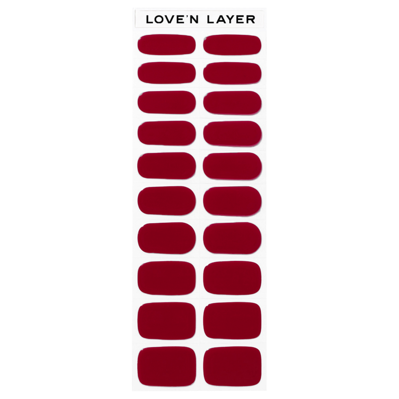 LoveNLayer - Solid Burgundy Red von LoveNLayer