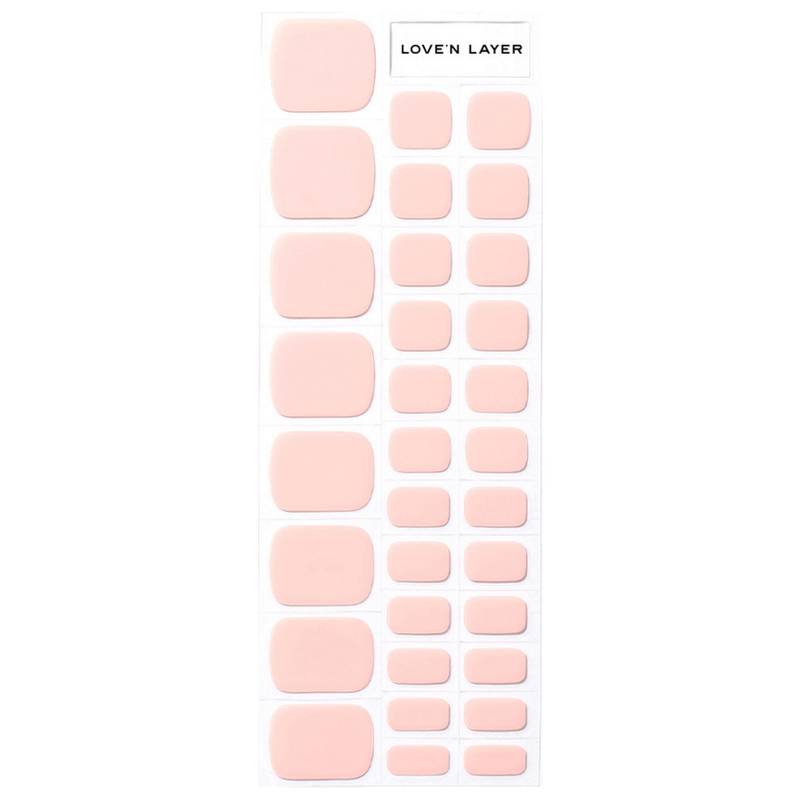 LoveNLayer - Solid Toe Light Pink von LoveNLayer