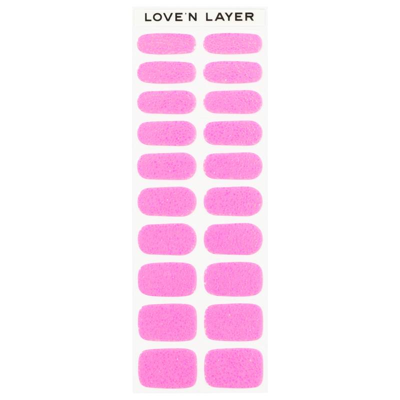 LoveNLayer - Square Sparkle Pink von LoveNLayer