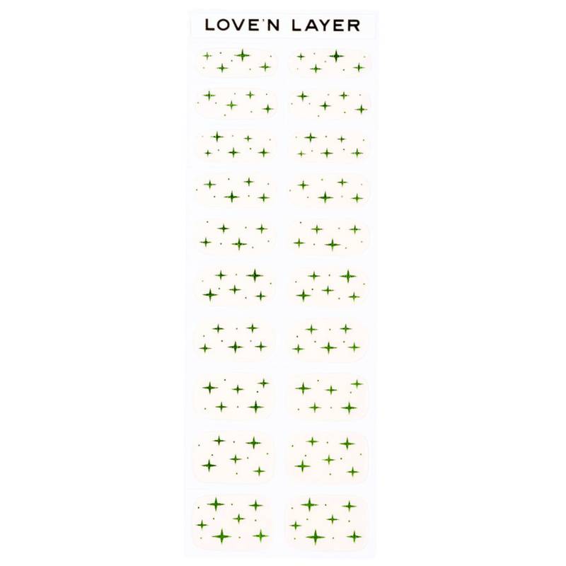 LoveNLayer - Starburst Emerald Green von LoveNLayer