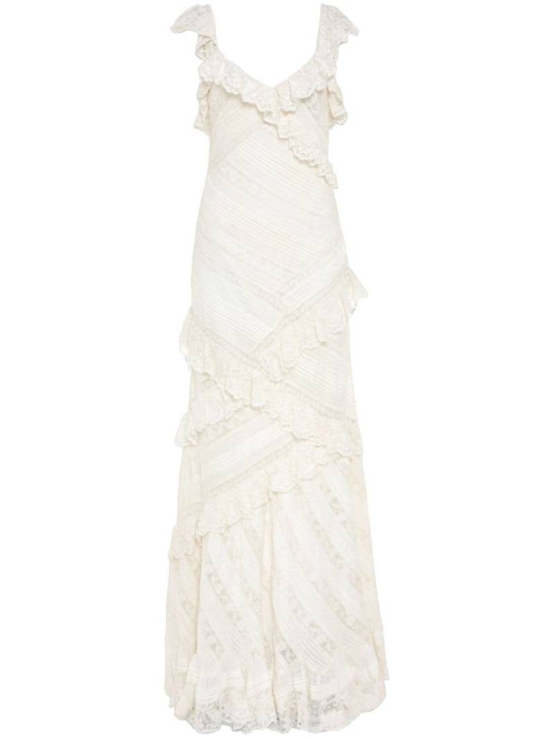 LoveShackFancy Lalika maxi dress - Neutrals von LoveShackFancy