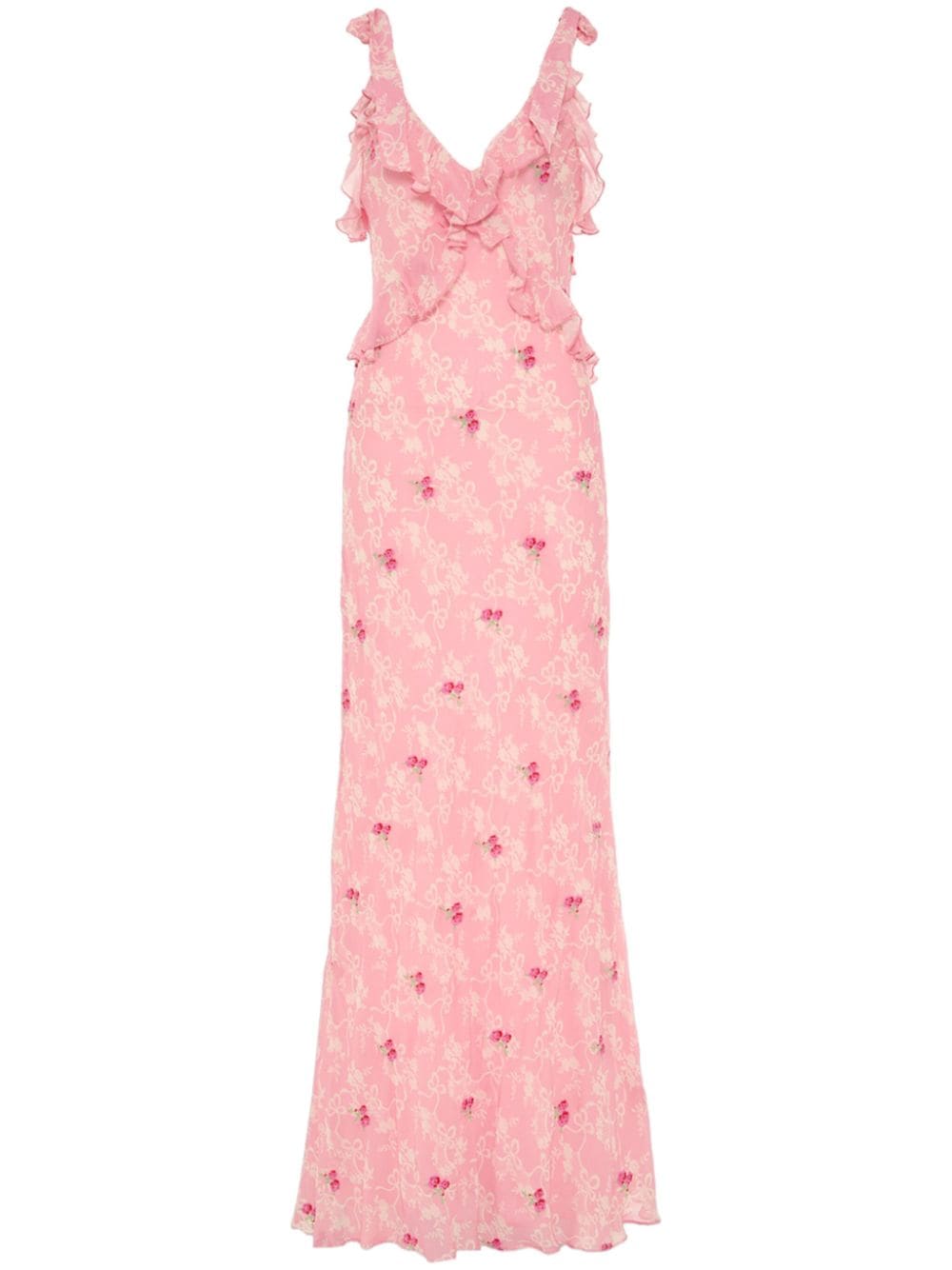 LoveShackFancy Orcene maxi dress - Pink von LoveShackFancy