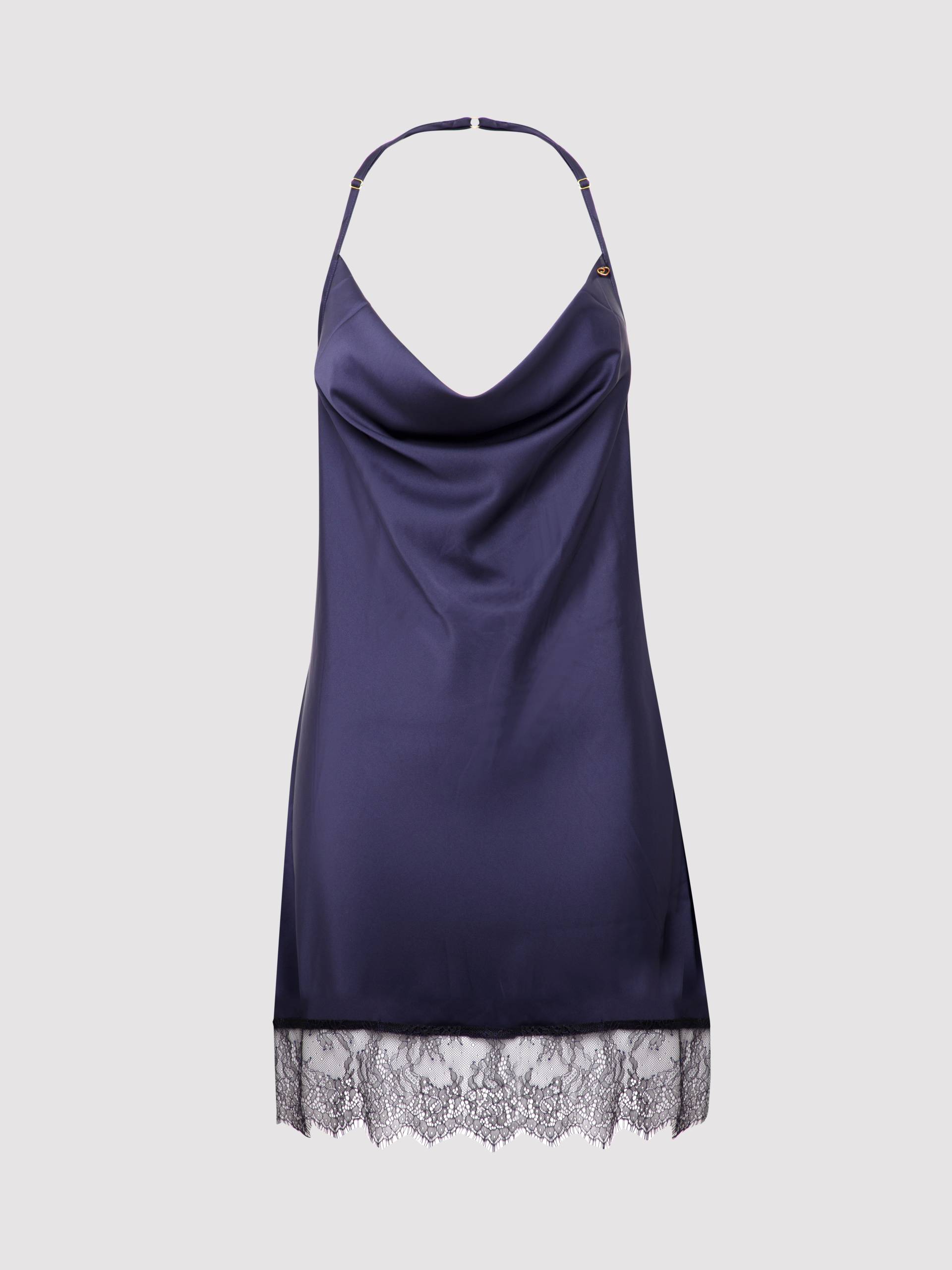 Lovehoney Dark Orchid Negligé Mit Spitze, Blau - Amorana Lovehoney Dark Orchid Negligé Mit Spitze, Blau - Amorana von Lovehoney Lingerie