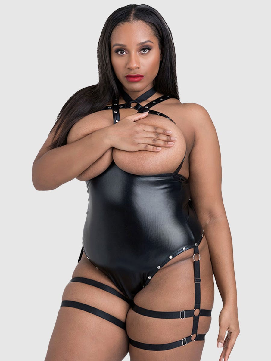 Lovehoney-lingerie Fierce Tough Love Body Body Ouvert - Amorana von Lovehoney Lingerie