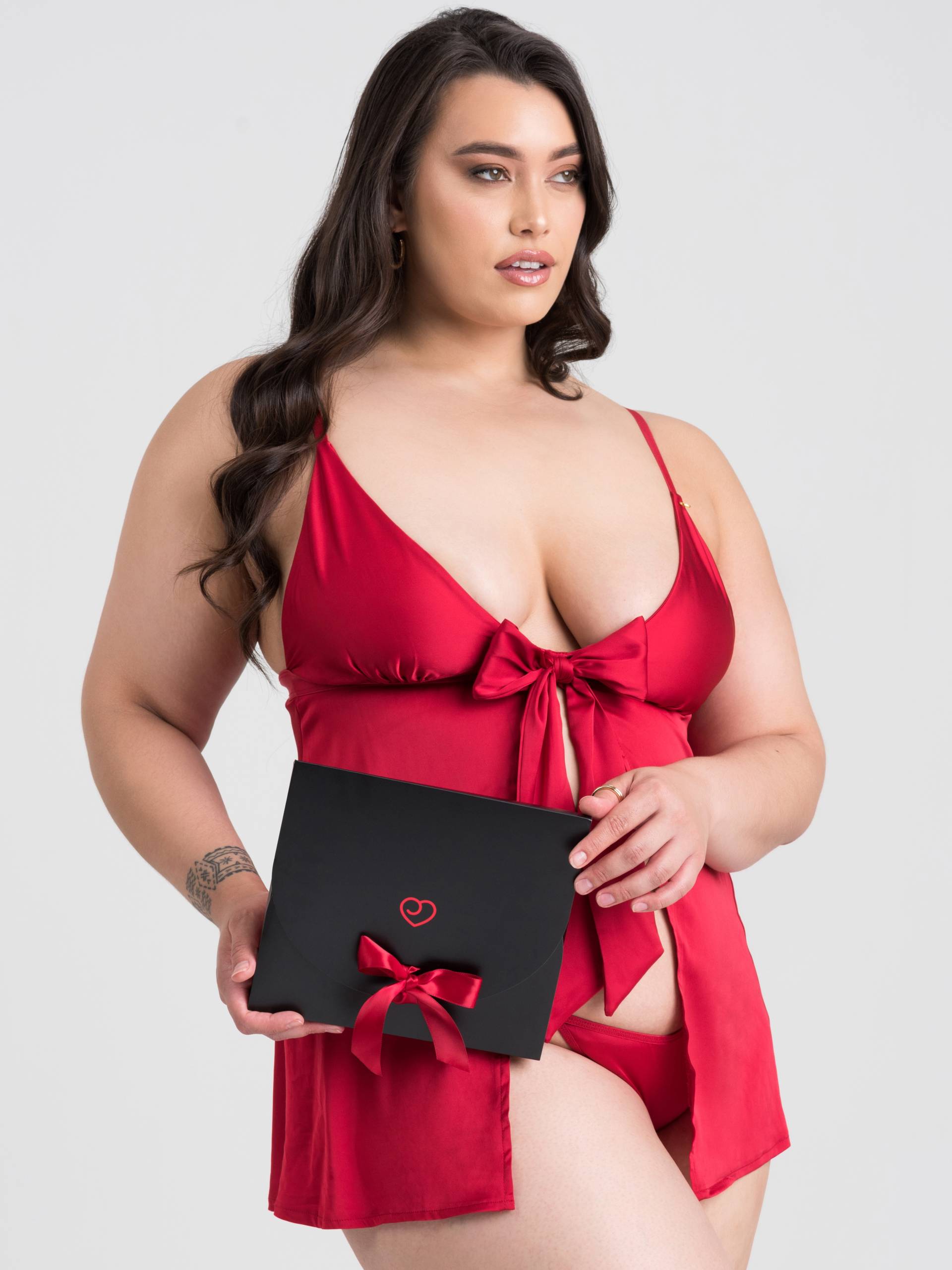 Lovehoney-lingerie Unwrap Me Baby Doll & String - Amorana Lovehoney-lingerie Unwrap Me Baby Doll & String - Amorana von Lovehoney Lingerie