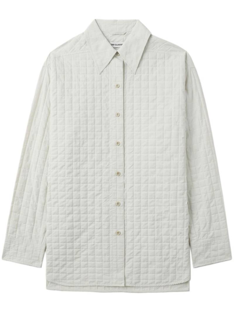 Low Classic Grid shirt - Neutrals von Low Classic