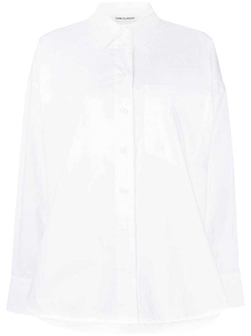 Low Classic button-down shirt - White von Low Classic