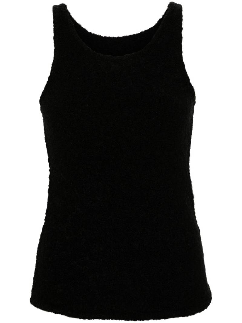 Low Classic knitted tank top - Black von Low Classic