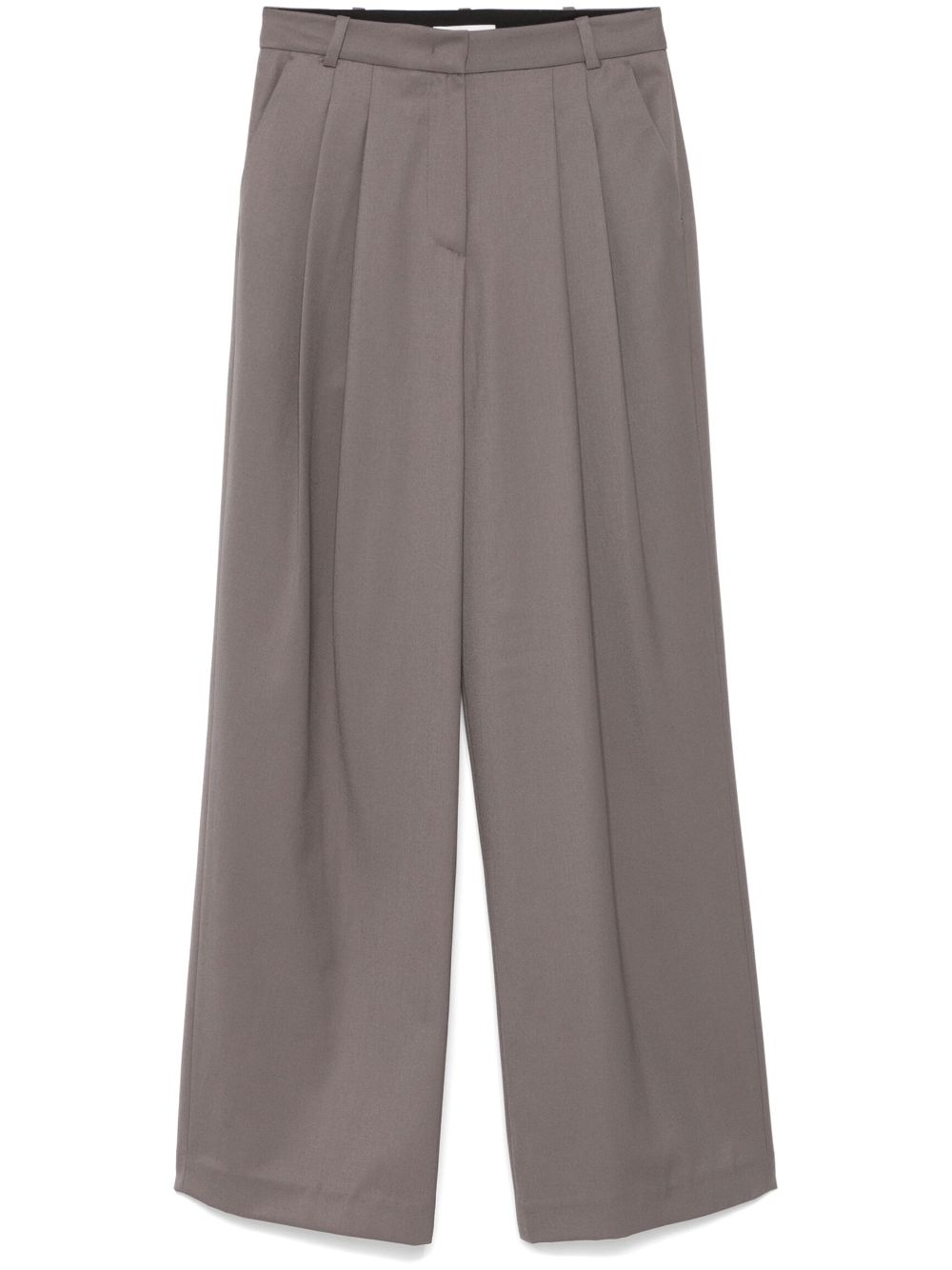 Low Classic pleated trousers - Purple von Low Classic