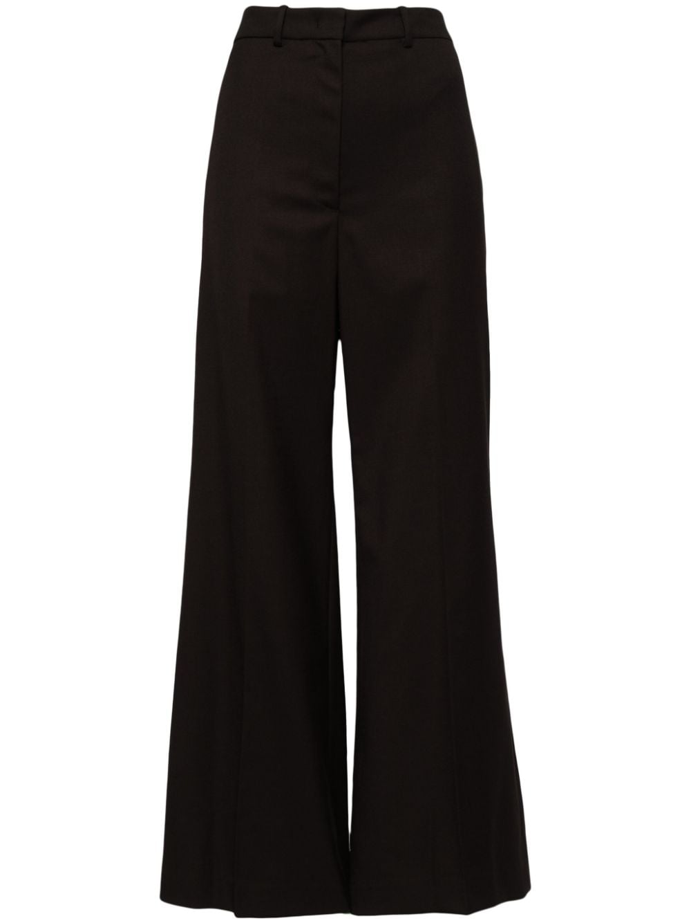 Low Classic wide-leg tailored trousers - Brown von Low Classic