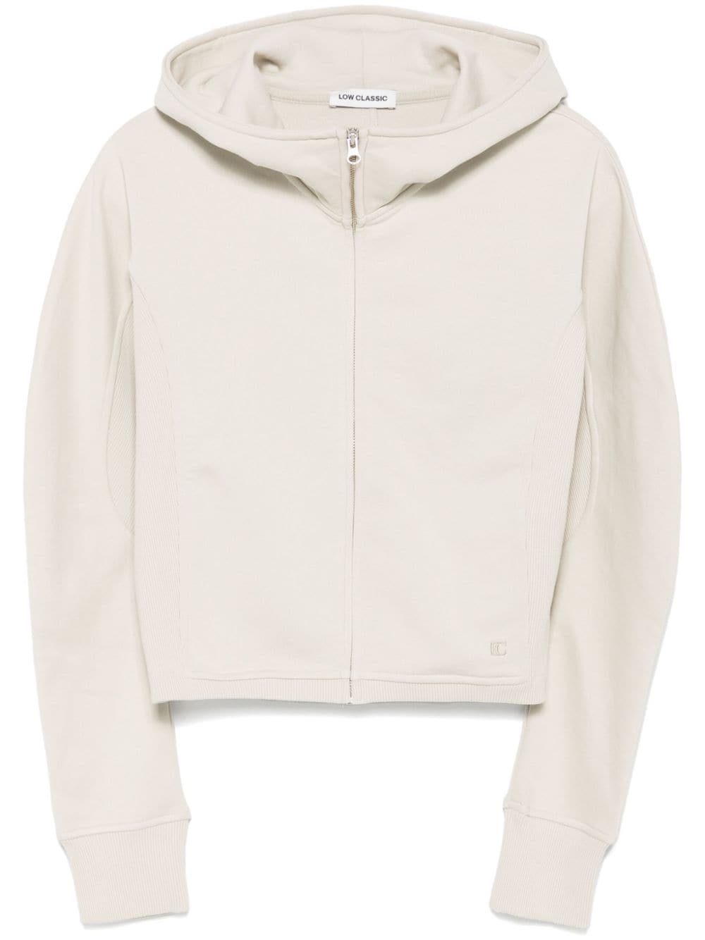 Low Classic zip-up hoodie - Neutrals von Low Classic