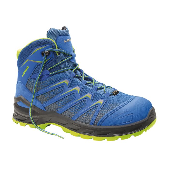 Lowa Sicherheitsschuhe Larrox Work GTX Mid, blau, 39 von Lowa