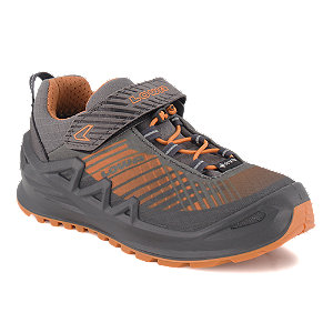 Lowa Merger GoreTex Jungen Outdoorschuh Grau 28-35 von Lowa