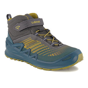 Lowa Merger GoreTex Jungen Outdoorschuh Grau 36-40 von Lowa