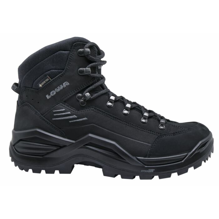 Lowa Trekking und Wanderschuh Renegade Mid GTX Herren schwarz von Lowa