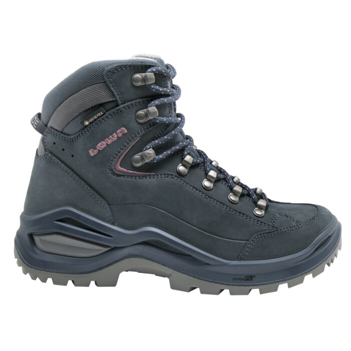 Lowa Trekking und Wanderschuh Renegade Mid GTX für Damen stahlblau von Lowa