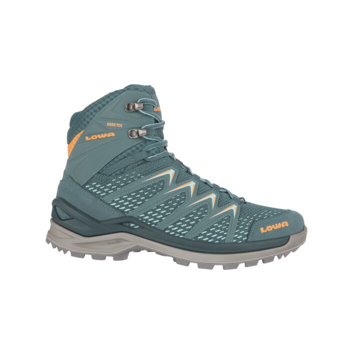 Nordic-Walking- und Wanderschuh Innox Pro Mid Cut GTX für Damen petrol, 39.5 von Lowa