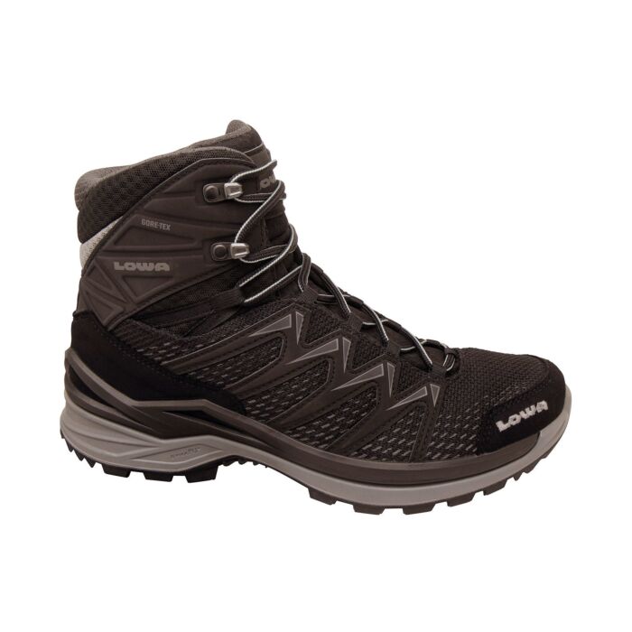 Nordic-Walking- und Wanderschuh Innox Pro Mid Cut GTX für Herren schwarz-grau, 41.5 von Lowa