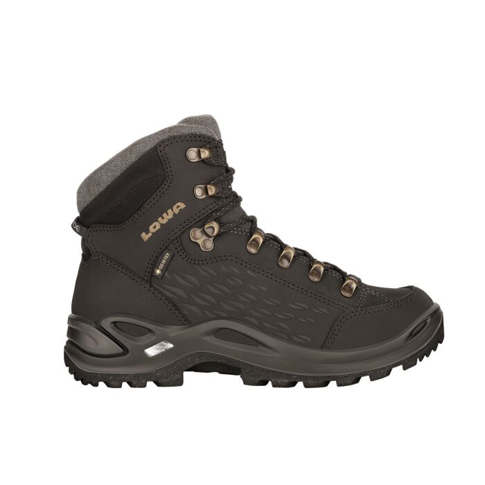 Winterschuh Renegade Warm GTX Mid für Damen schwarz-gold, 37.5 von Lowa