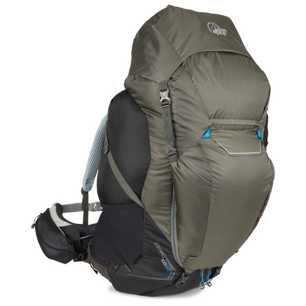 Lowe Alpine - Cerro Torre 100-120 - Trekkingrucksack Gr 100+20 l - M/L grau von Lowe Alpine