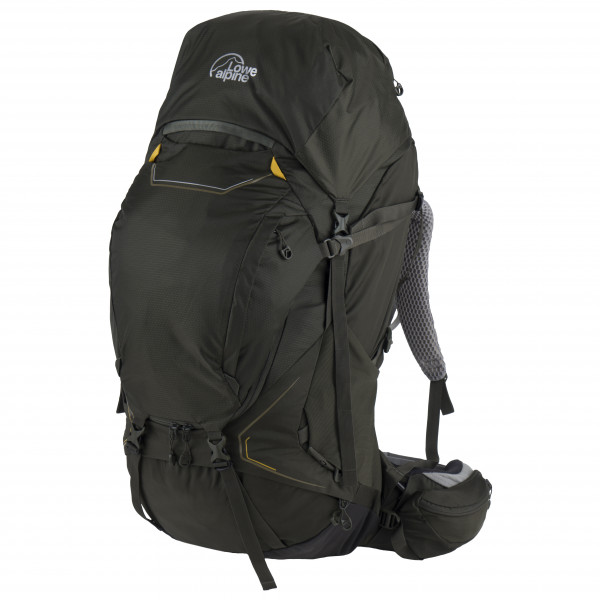 Lowe Alpine - Cerro Torre 65 - Trekkingrucksack Gr 65 l - L-XL: 53-63 cm;65 l - M-L: 48-58 cm grau;schwarz/grau von Lowe Alpine