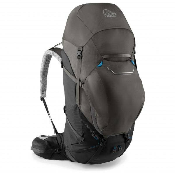 Lowe Alpine - Cerro Torre 65 - Trekkingrucksack Gr 65 l - M-L: 48-58 cm grau von Lowe Alpine