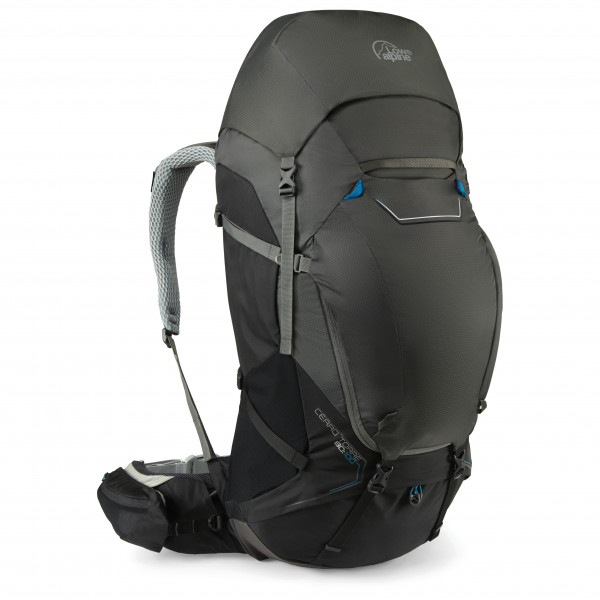 Lowe Alpine - Cerro Torre 80 - Trekkingrucksack Gr 80 l - L-XL: 53-63 cm;80 l - M-L: 48-58 cm grau von Lowe Alpine