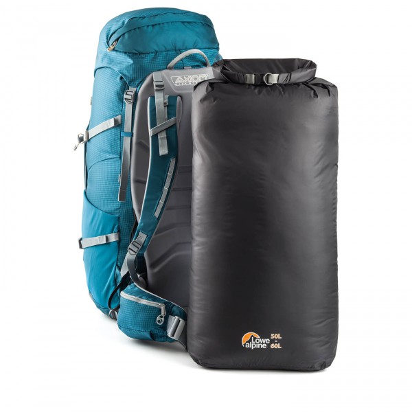 Lowe Alpine - Rucksack Liner - Regenhülle Gr S grau von Lowe Alpine