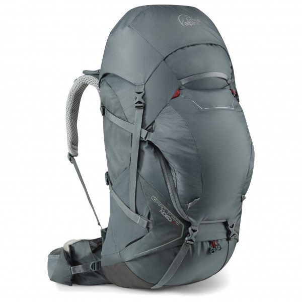 Lowe Alpine - Women's Cerro Torre ND 60 - Trekkingrucksack Gr 60 l - Small: 43-53cm grau von Lowe Alpine