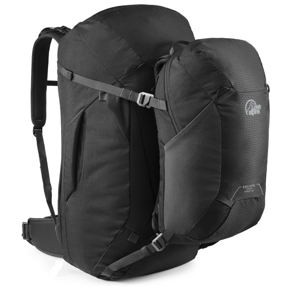 Lowe Alpine - Women's Escape Tour ND 50+15 - Reiserucksack Gr 50+15 l - S grau/schwarz von Lowe Alpine