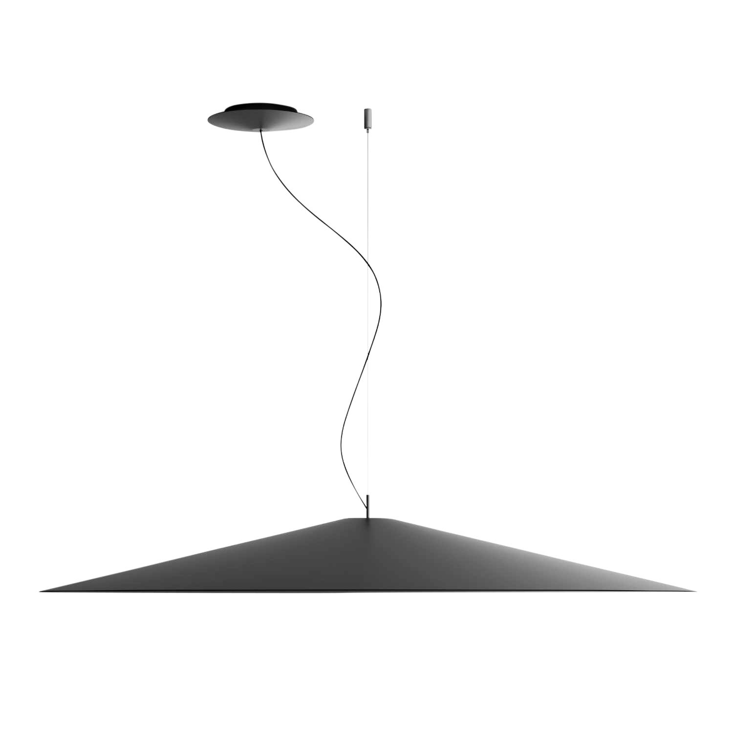 A07 KOINÈ LED Pendelleuchte, Grösse d. 110 cm, Ausführung matt red, Lichtfarbe 3000k A07 KOINÈ LED Pendelleuchte, Grösse d. 110 cm, Ausführung matt red, Lichtfarbe 3000k von Luceplan