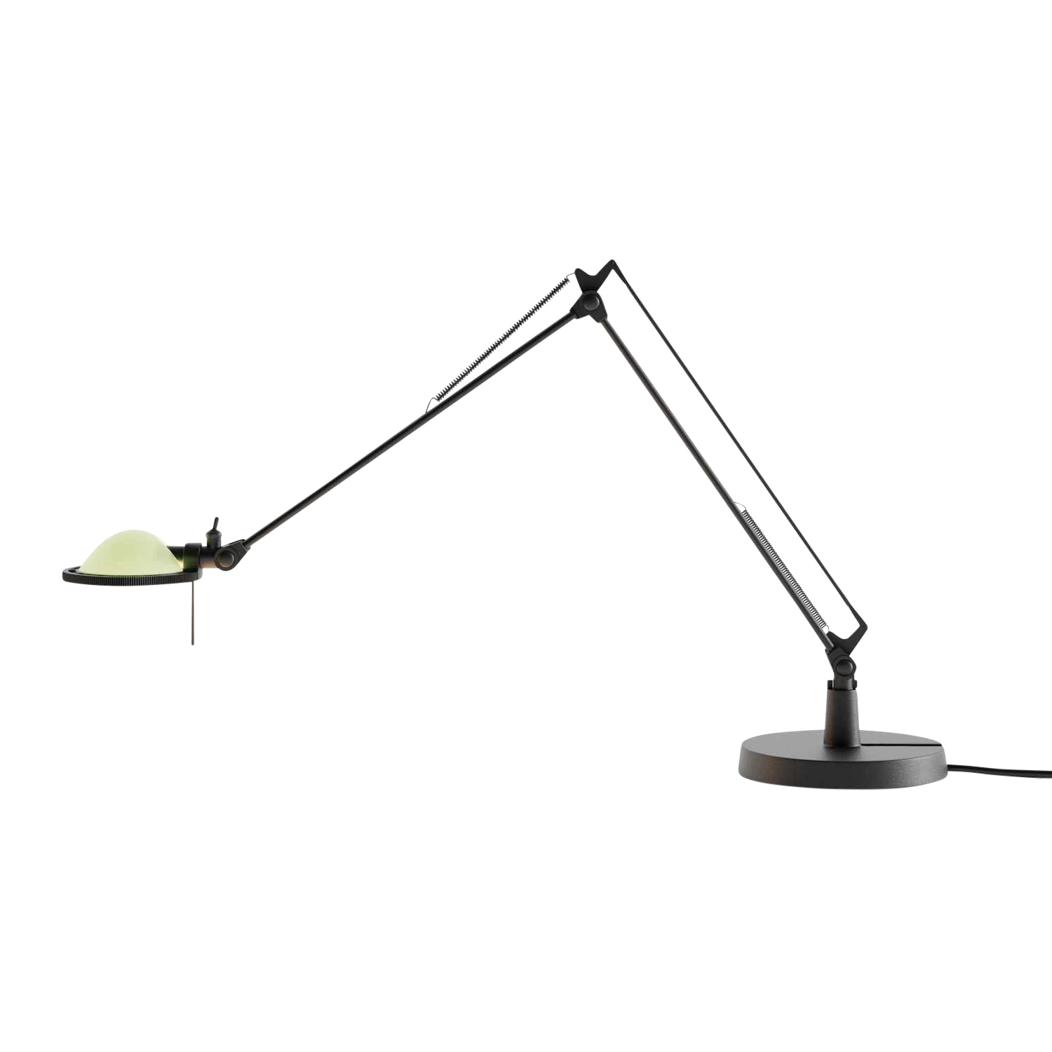 D12N BERENICE Tischleuchte, Ausführung black, Reflektor glas - satin white D12N BERENICE Tischleuchte, Ausführung black, Reflektor glas - satin white von Luceplan