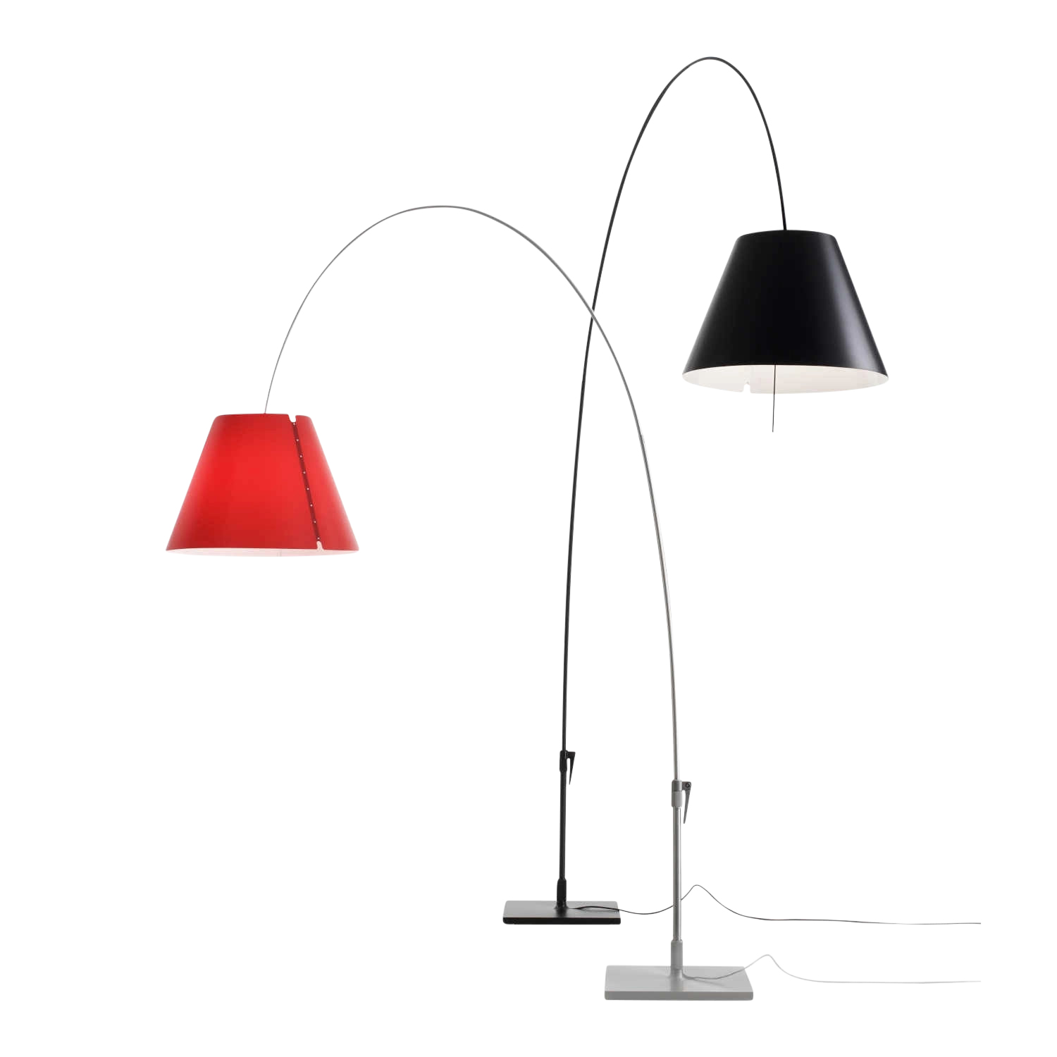 D13E LADY COSTANZA Bogenleuchte, Lampenkörper black, Lampenschirm white D13E LADY COSTANZA Bogenleuchte, Lampenkörper black, Lampenschirm white von Luceplan