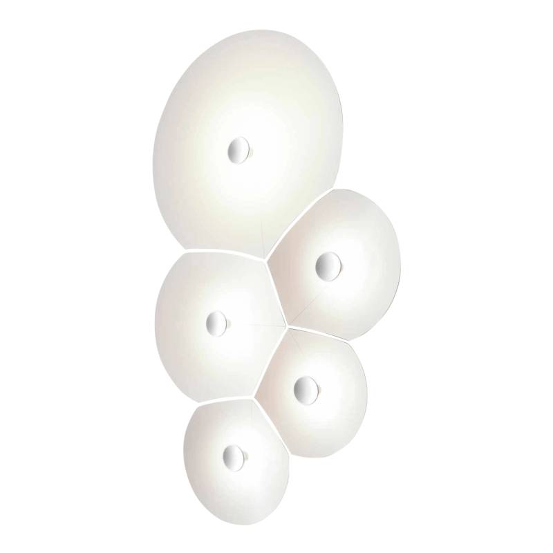 D95 BULBULLIA LED Wandleuchte, Grösse b. 37 x l. 31 cm von Luceplan
