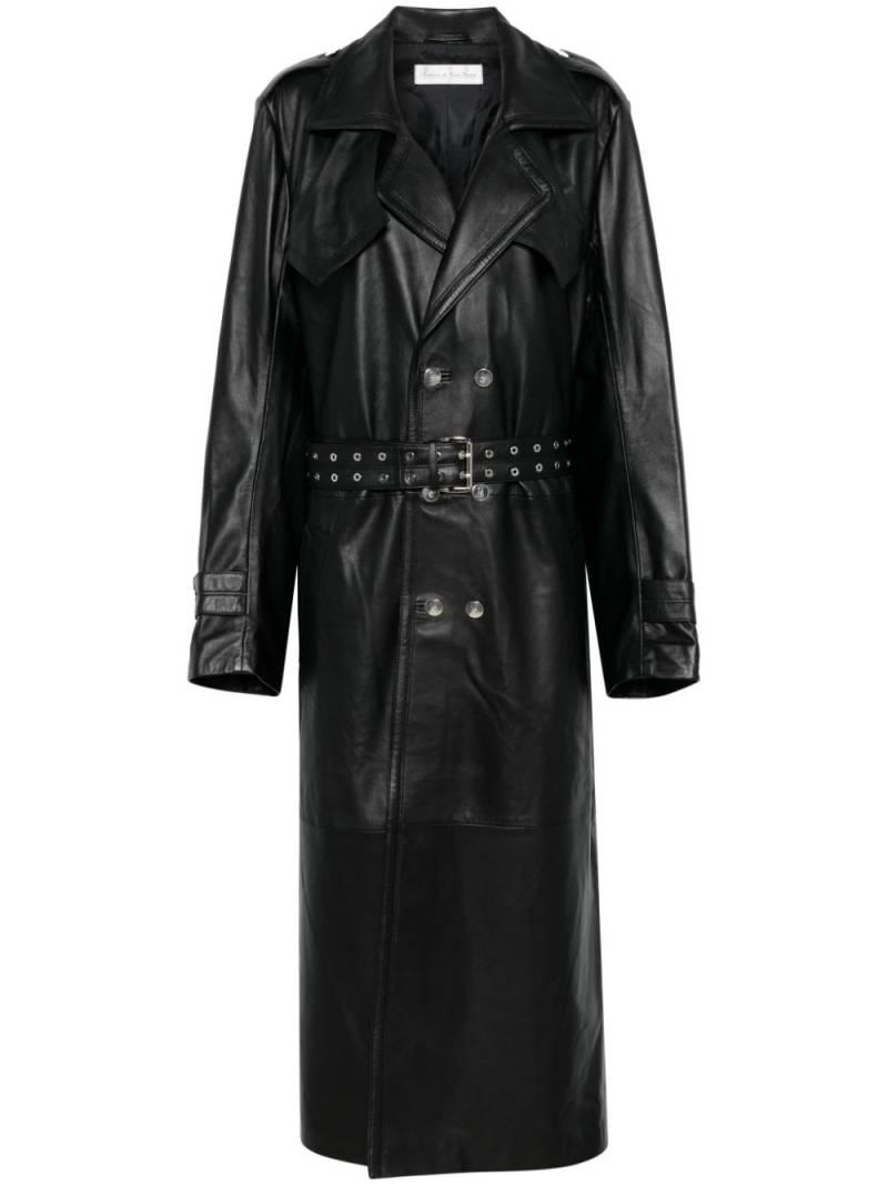 Ludovic de Saint Sernin Amanda trench coat - Black von Ludovic de Saint Sernin