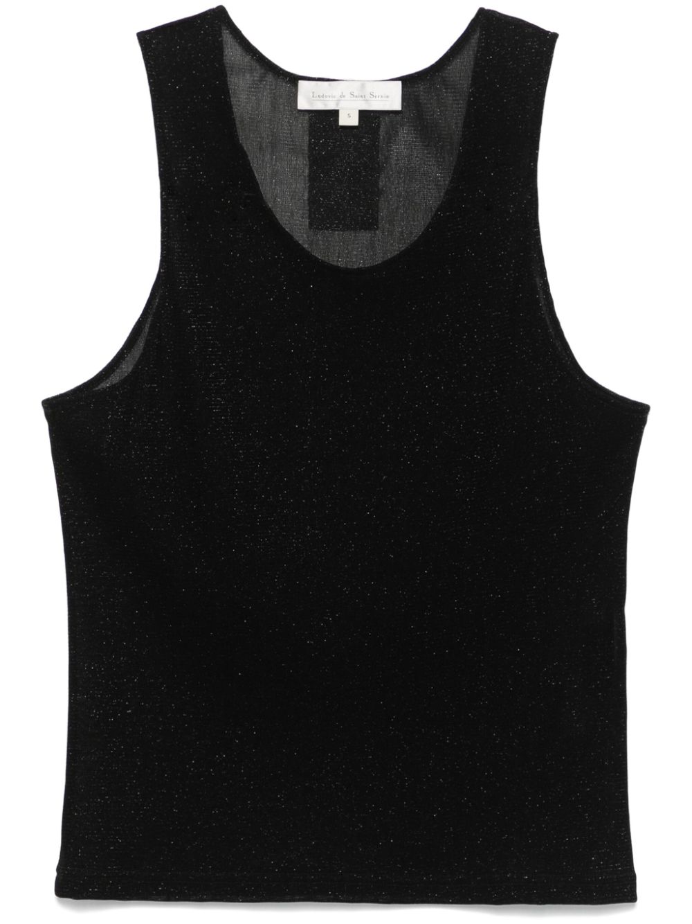 Ludovic de Saint Sernin Classic tank top - Black von Ludovic de Saint Sernin