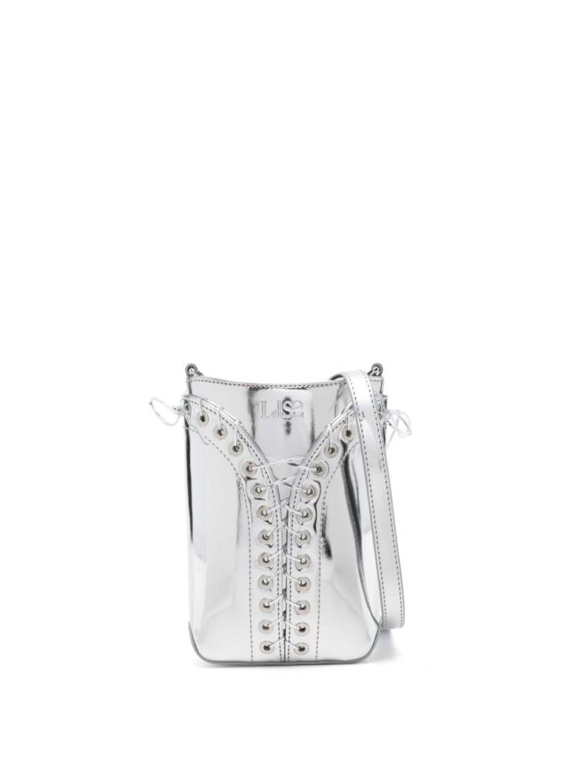 Ludovic de Saint Sernin Cleavage crossbody bag - Silver von Ludovic de Saint Sernin