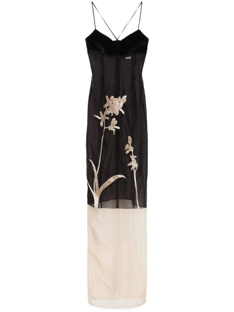 Ludovic de Saint Sernin Isabella maxi dress - Black von Ludovic de Saint Sernin