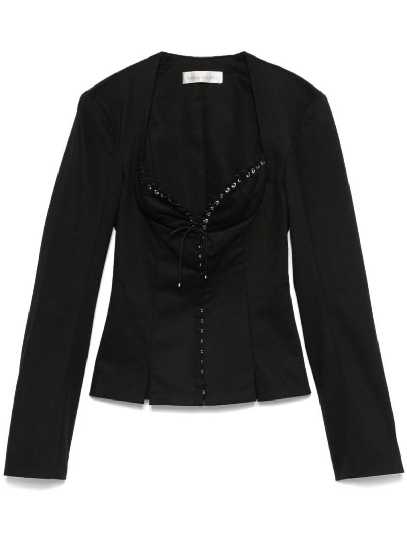 Ludovic de Saint Sernin Rebecca jacket - Black von Ludovic de Saint Sernin