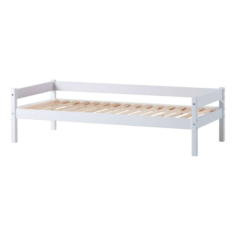 Lüttenhütt Kinderbett »ECO One, Einzelbett, skandinavisches Design«, wahlweise mit Matratze, Liegefläche 70x160 cm von Lüttenhütt