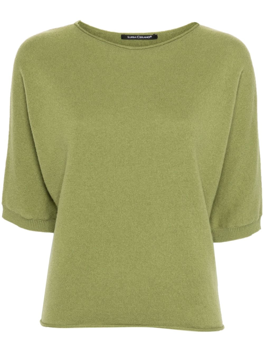 Luisa Cerano fine-knit top - Green von Luisa Cerano
