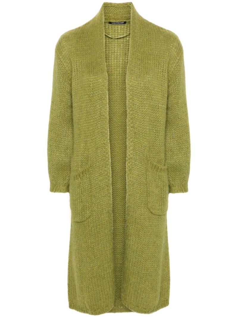 Luisa Cerano no-fastening cardi-coat - Green von Luisa Cerano