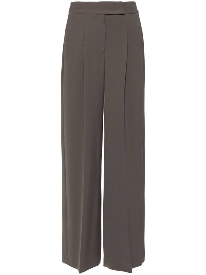 Luisa Cerano pleated trousers - Brown von Luisa Cerano