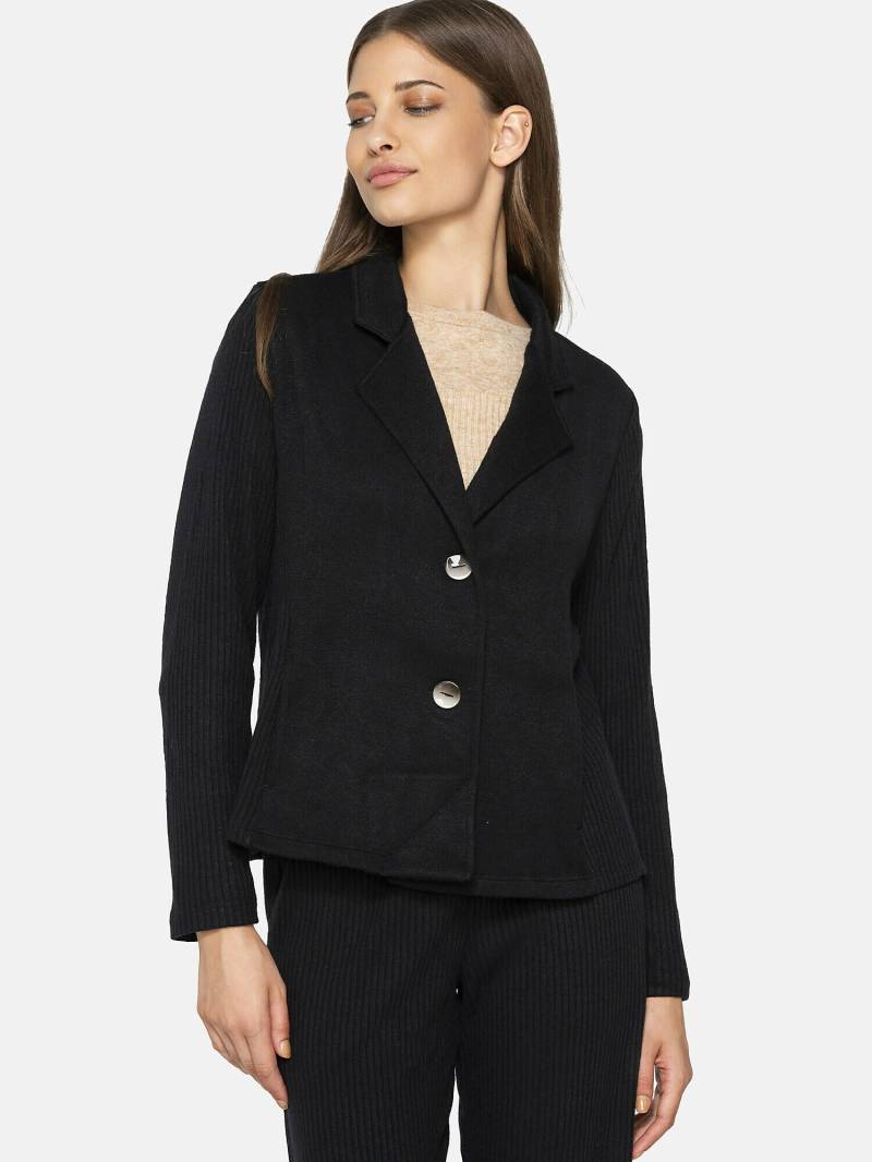 Blazerjacke Connected Damen Schwarz L von Luna