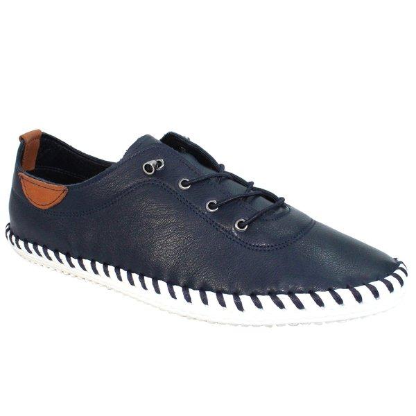 Lunar - Leinenschuhe St Ives, für Damen, Marine, Größe 39 von Lunar