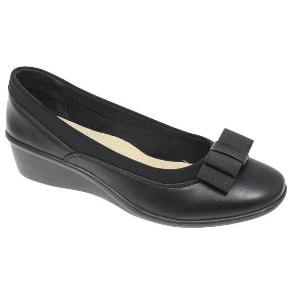 Lunar - Pumps Deacon, Leder, für Damen, Schwarz, Größe 39 von Lunar