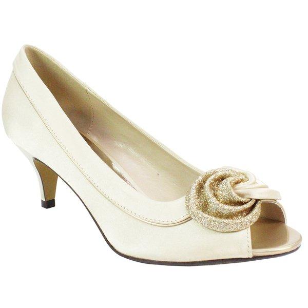 Pumps Ripley Damen Champagner 39 von Lunar