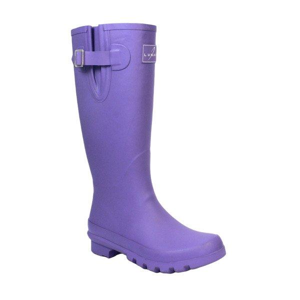 Gummistiefel Largo Damen Lila 37 von Lunar